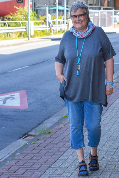 Schnittmuster Plus-Size-Shirt Mialuna