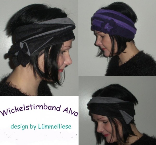 Wickelstirnband ALVA, Kreativ-Ebook