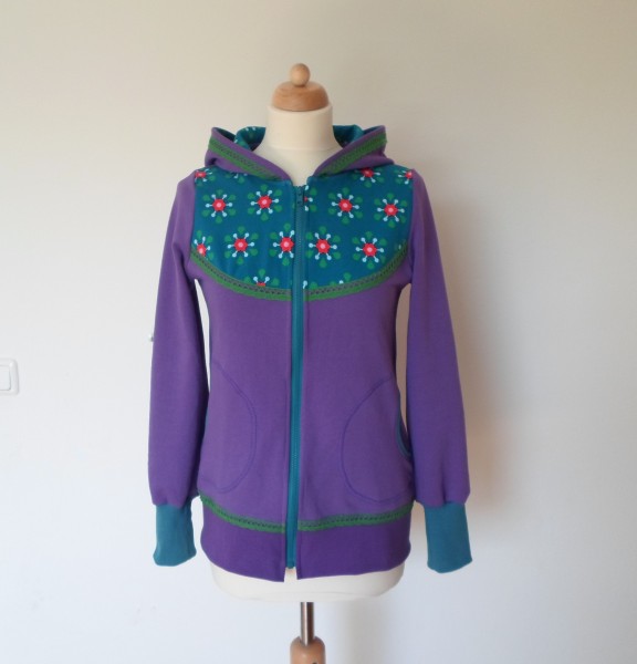 Lady Bella, Sweatjacke, Schnittmuster