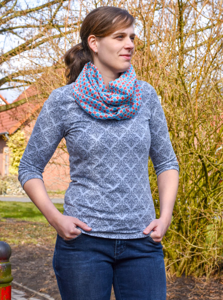 Damenshirt Schnittmuster "Antonella" von Farbenmix