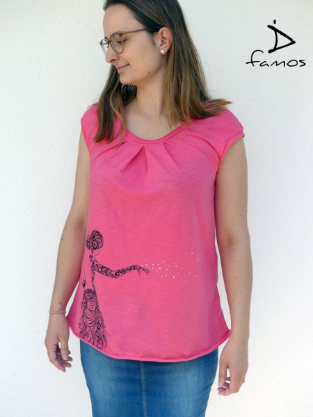 Lady Leana, Lässiges Damenshirt, Schnittmuster