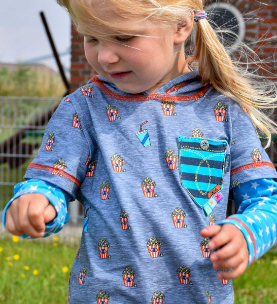 XATER, Skatershirt, Schnittmuster