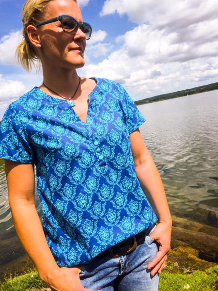 Schnittmuster Damen Sommerbluse Lady Cassidy von Mialuna