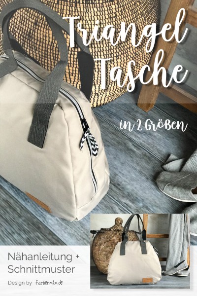 Taschen Schnittmuster "Triangel-Tasche" Ebook