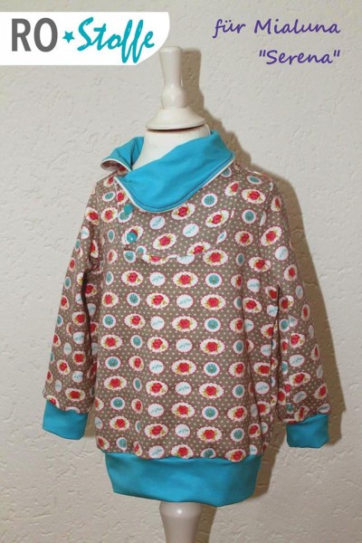 Serena, Kinder-Hoodie, Schnittmuster