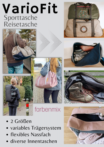 VarioFit, Sporttasche oder Reisetasche, Ebook