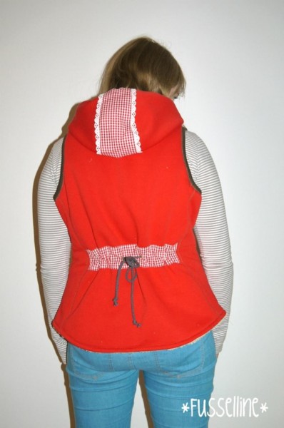 FrauVIKTORIA, Damenweste, Schnittmuster