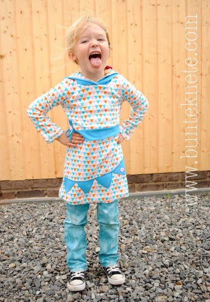 NIKA, Sweatkleid, Schnittmuster