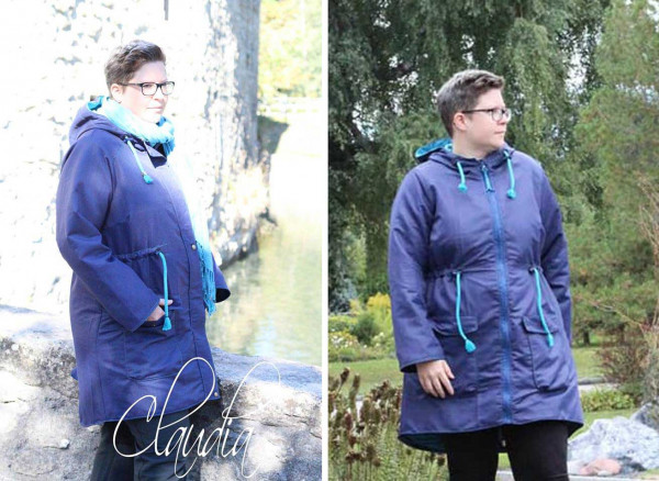 Big Lady Neve, Damenparka, miaLuna Schnittmuster