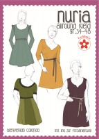 Nuria, Allround-Kleid für Damen, Schnittmuster