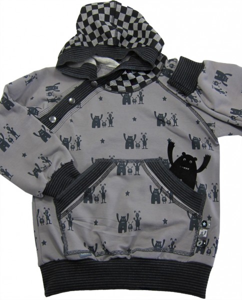 GONZALO, Hoodie, Schnittmuster