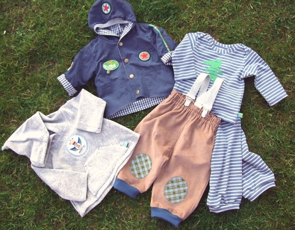 Zwergenverpackung Vol. 1, Baby Schnittmuster Set