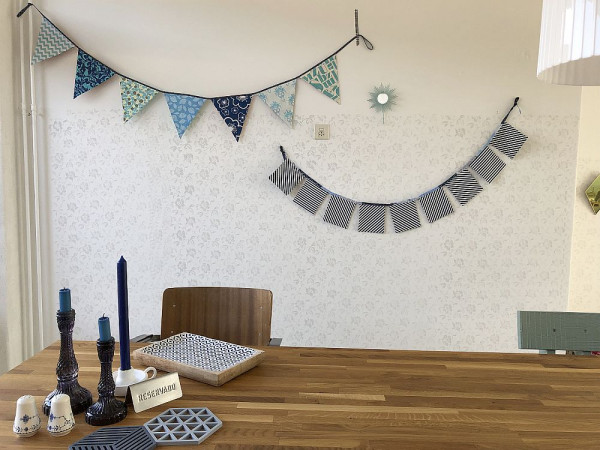 Nähanleitung für Wimpelketten mit unterschiedlichen Wimpelformen