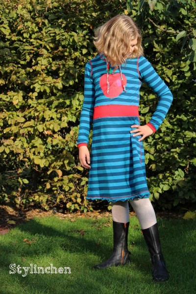 NIKA, Sweatkleid, Schnittmuster