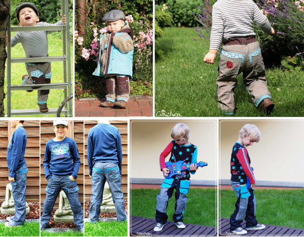 BO, Kinderhose, Schnittmuster