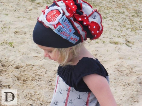 Mia's Tullelue, Beanie für Kinder mit Downsyndrom, Schnittmuster