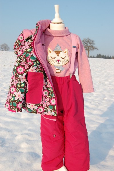 Kinderschneehose Nähanleitung