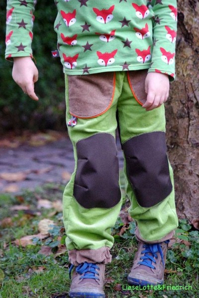 Waldemar, Outdoorhose, Schnittmuster