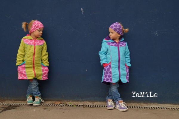 Shiva, Kindermantel, Schnittmuster