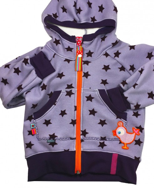 HUGO, Sweatjacke, Schnittmuster