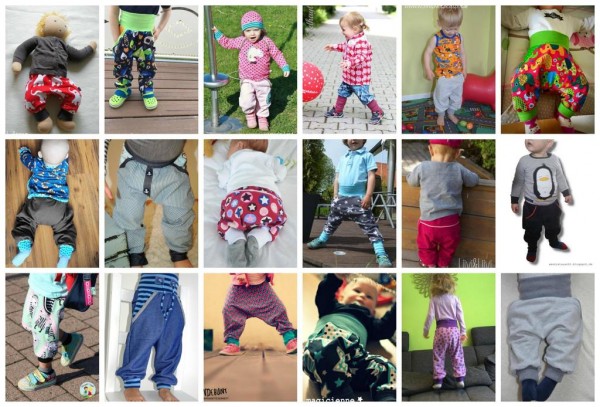 Checkerhose, Gr. 44 - 104, Schnittmuster