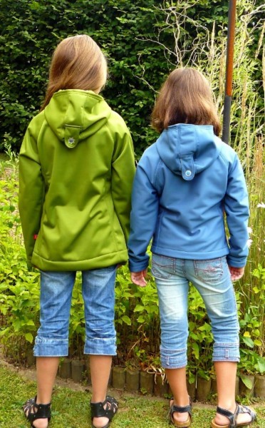 taillierte Softshelljacke nähen