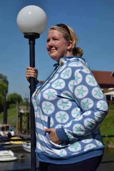 Big Lady Sky, Sweatjacke, Schnittmuster