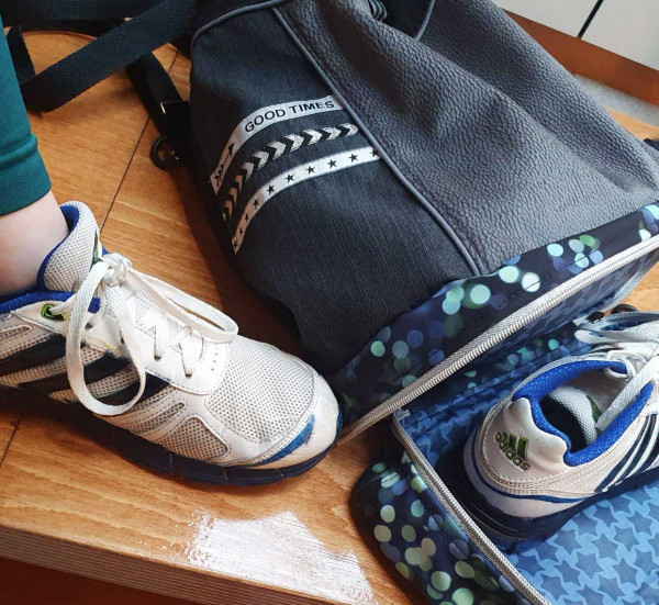 Sportrucksack mit großem Schuhfach farbenmix Ebook zum selber nähen