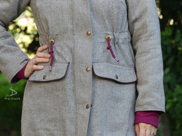 Lady Neve, Damenparka, miaLuna Schnittmuster