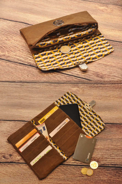 Geldbörse Ulla, Nähanleitung