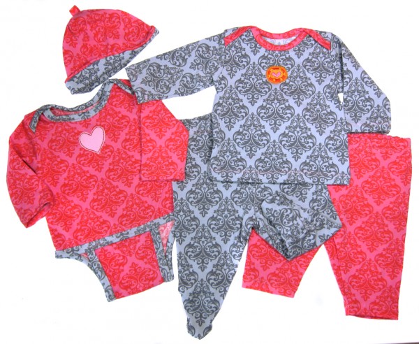 Mini-Basic-Kollektion: Baby Schnittmuster, Body, Shirt, Leggings & Mütze,