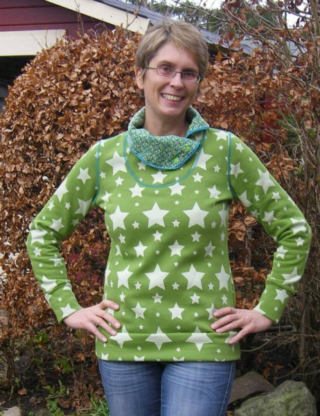 Lady Serena, Damen-Hoodie, Schnittmuster