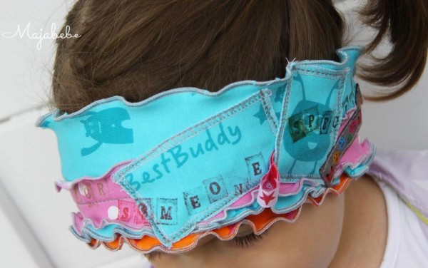 Mia's Tulleband, Stirnband für Kinder mit Downsyndrom, Schnittmuster