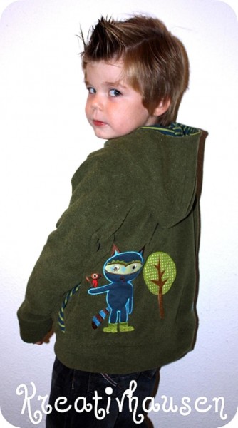 kleinFEHMARN, Kinderjacke, Schnittmuster