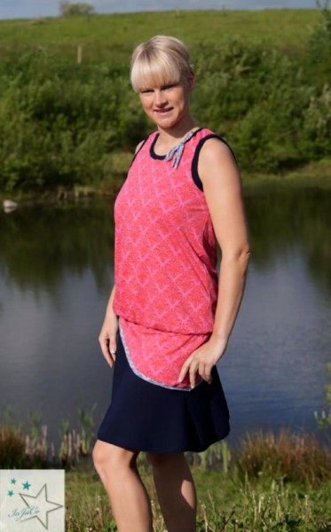 Lady Kenya, Damen-Jerseyrock, Schnittmuster