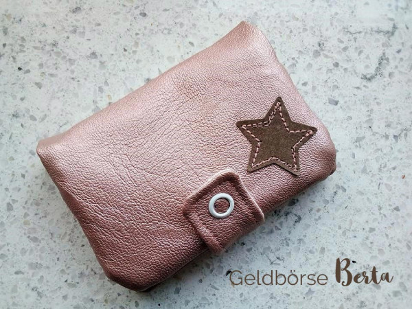 Geldbörse Berta, Nähanleitung