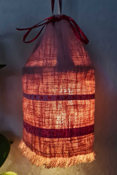 Nähanleitung Lampenschirme Boho-Stil für Garten und Balkon