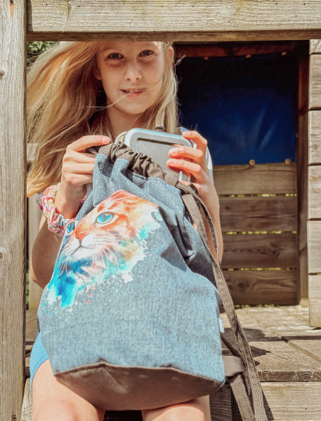 TurnAround, Rucksackbeutel zum Wenden in 2 Größen, EBook