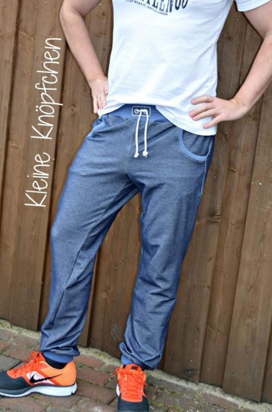 Mister Haven, Sweathose, Schnittmuster