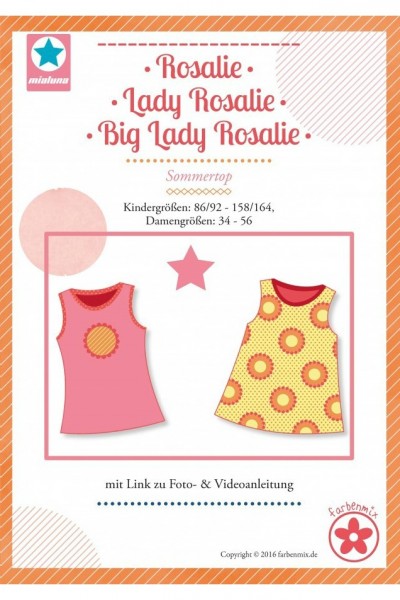 ROSALIE, Sommertop, Schnittmuster