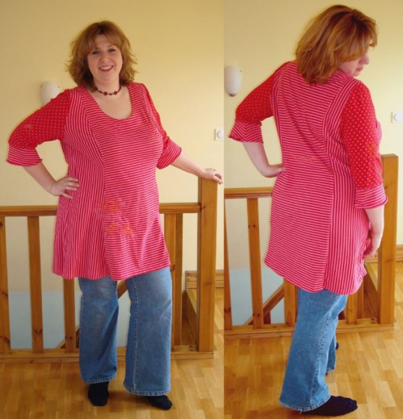 SVEA, Damen-Tunika, Papierschnittmuster