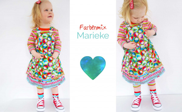 MARIEKE, Trägerkleid, Schnittmuster