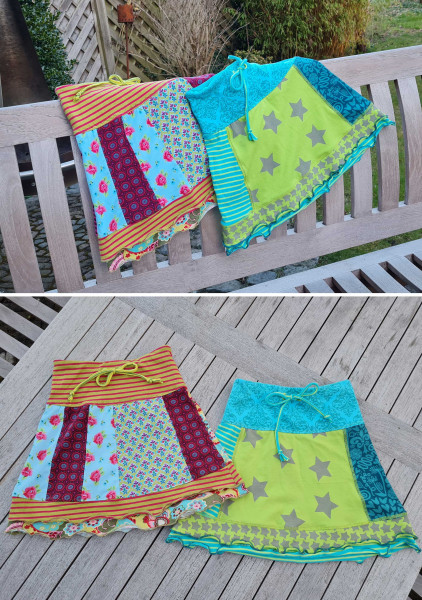 Jersey-Röckchen JOLLY, Kreativ-Ebook