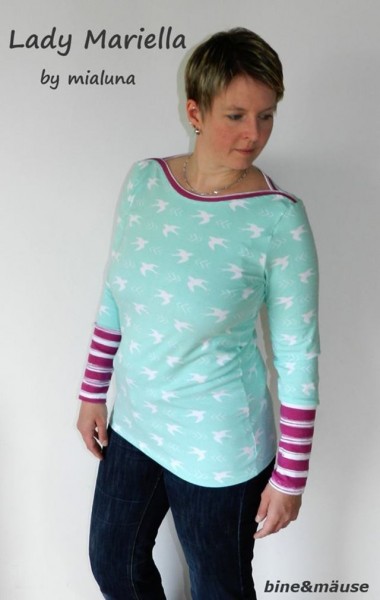 Lady Mariella, U-Boot-Shirt, Schnittmuster