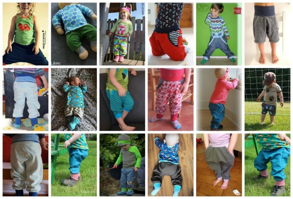 Checkerhose, Gr. 44 - 104, Schnittmuster