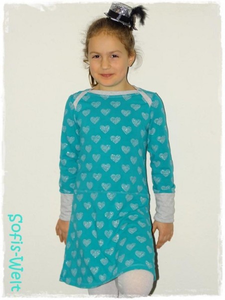 Kleid mit amerikanischem Ausschnitt nähen