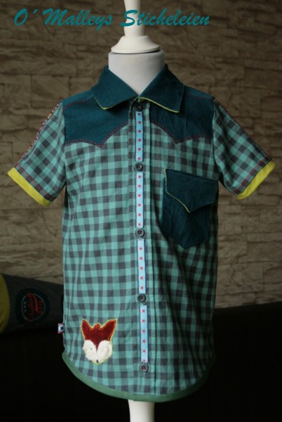 Schnittmuster Jeanshemd Westernhemd Kids "Joey"