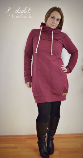 Lady Tasja, Hoodie und Kleid, Schnittmuster