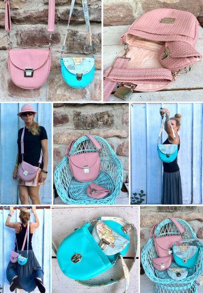 Doppelset: Tasche Hille & Geldbörse Gerti