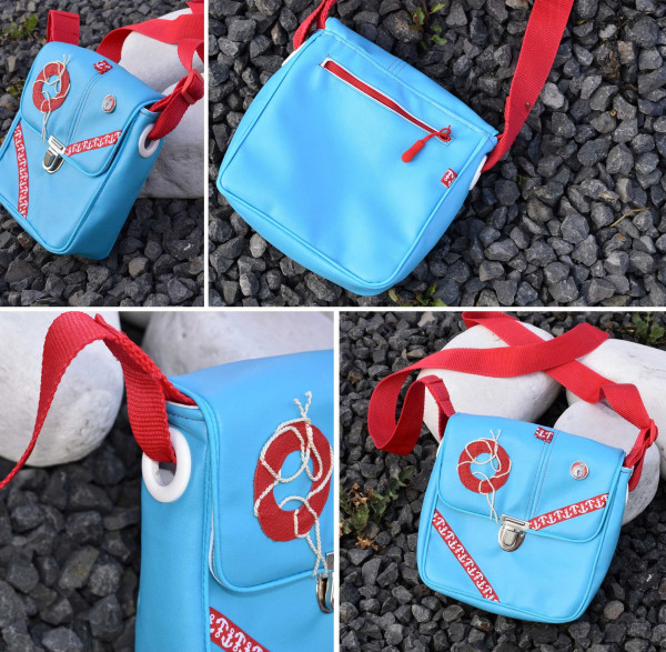 Crossbody Bag "Käthe", Kleine Umhängetasche, Ebook PDF-Schnittmuster